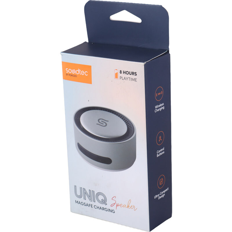 شارژر رومیزی و مگ سیف اسپیکر دار پرودو Soundtec UNIQ PD-STMWBS-TI - 6
