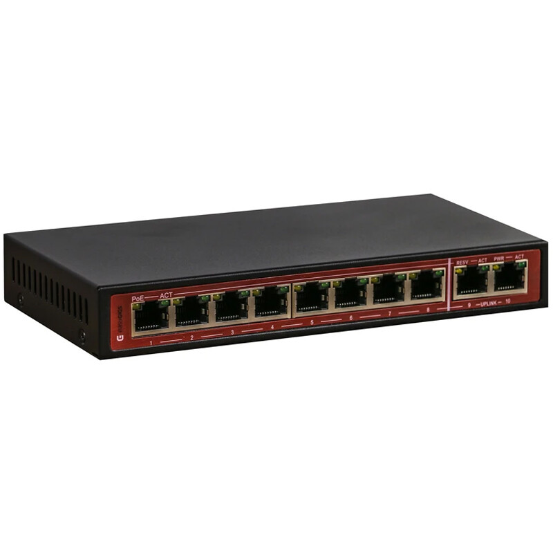 سوییچ 10 پورت POE ایزی گیگز SWU-1401-10GP - 2
