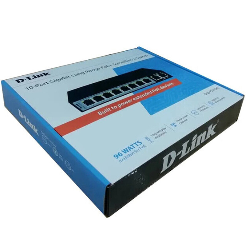 سوییچ 10 پورت POE دی لینک DGS-F1010P-E - 2