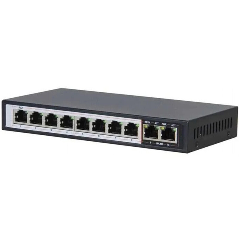 سوییچ 10 پورت POE دی لینک DGS-F1010P-E - 4