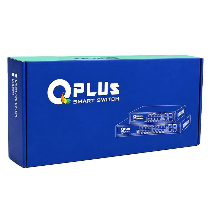 سوییچ 16 پورت POE کیو پلاس PL-PH1602G-S1 - 2