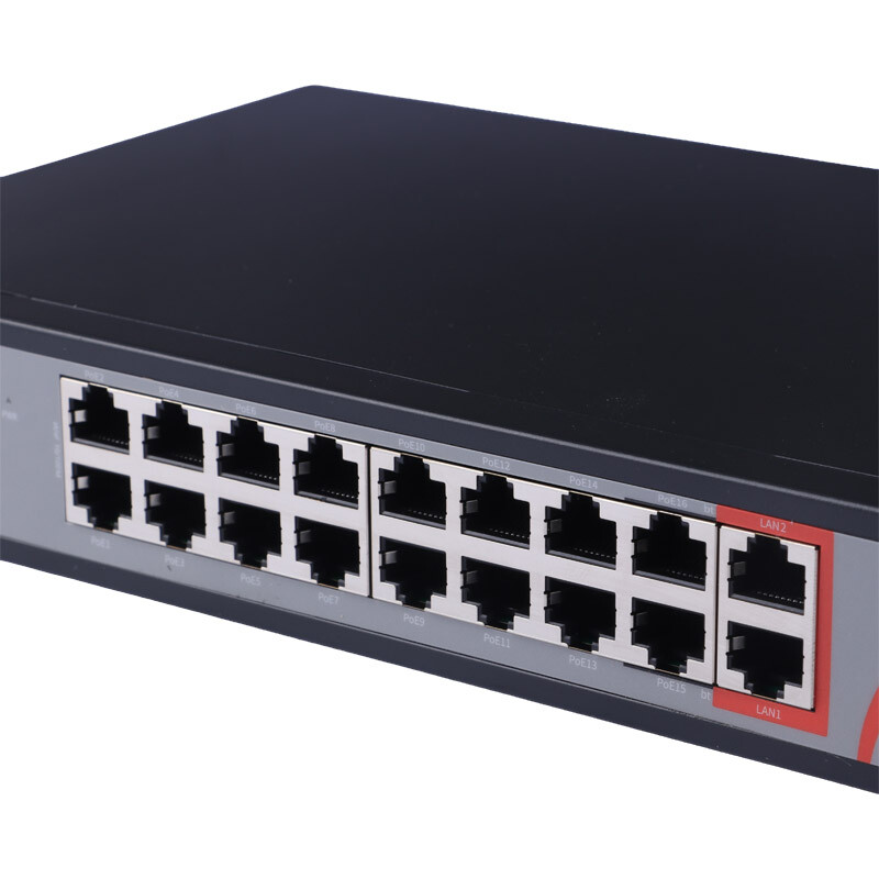 سوییچ 16 پورت POE مکسرون MSW-3016FP-2GL-250I - 5