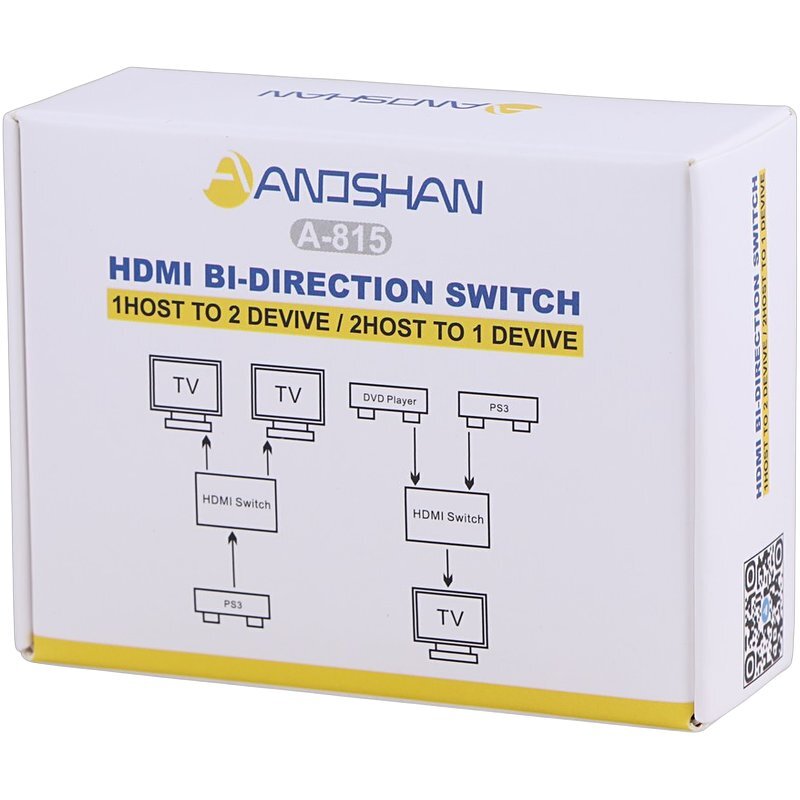 سوییچ 2 پورت HDMI آنوشان A-815 - 2