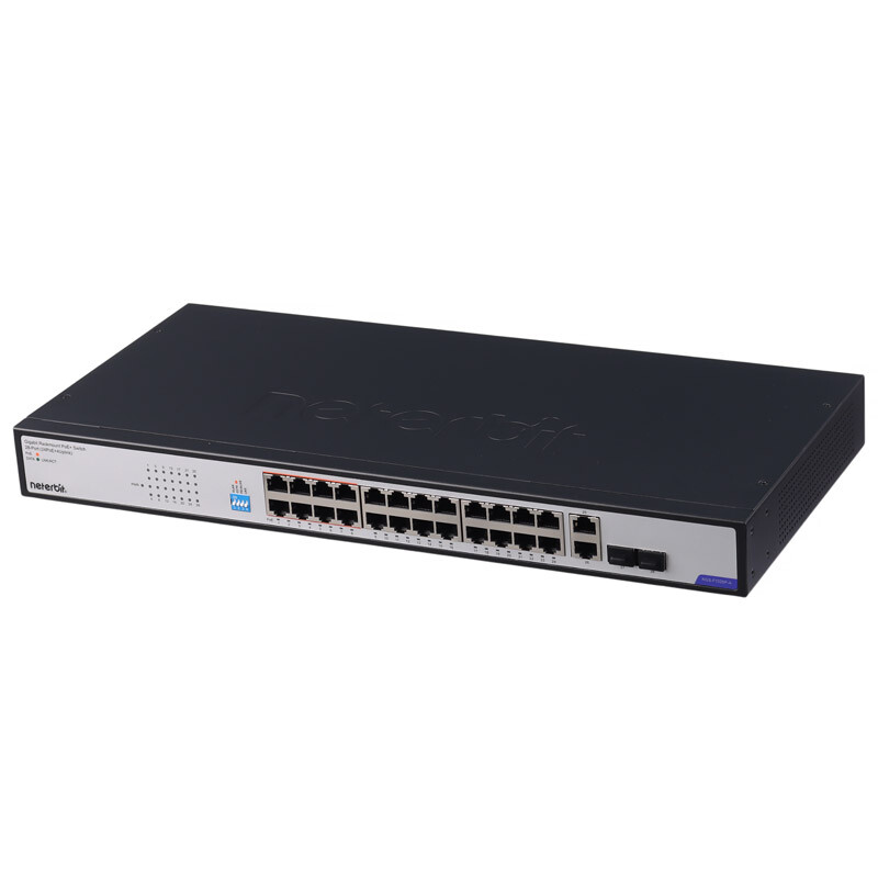 سوییچ 28 پورت POE نتربیت NGS-F1028P-A - 2