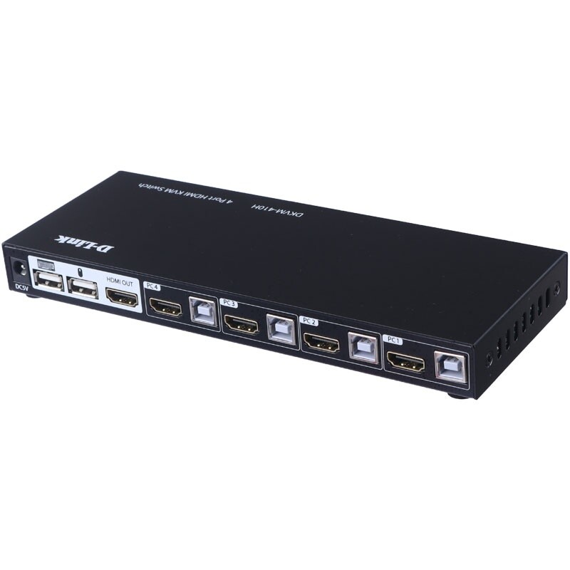 سوییچ 4 پورت دی لینک DKVM-410H