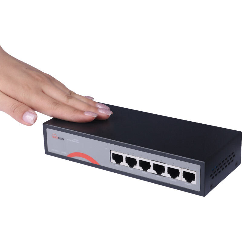 سوییچ 4 پورت POE مکسرون MSW-3004FPB-2FL-65I - 3
