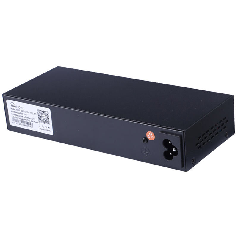 سوییچ 4 پورت POE مکسرون MSW-3204GPBH-1GL-65I - 3