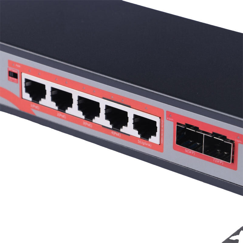 سوییچ 4 پورت POE مکسرون MSW-3204GPBH-1GL-65I - 4
