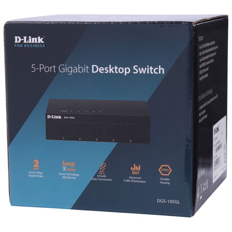 سوییچ 5 پورت دی لینک DGS-105GL - 2