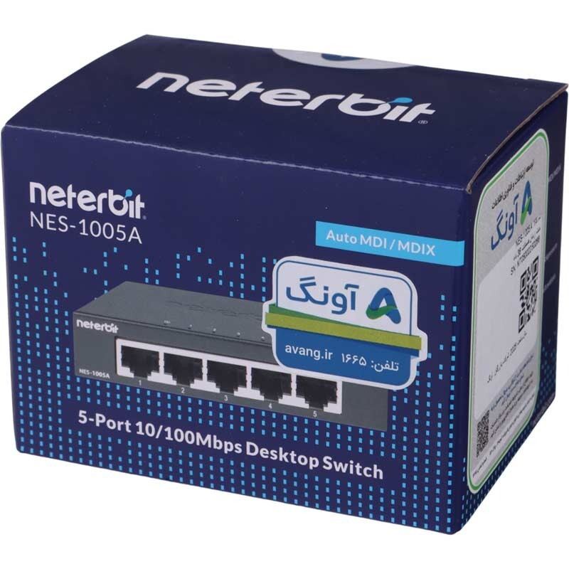 سوییچ 5 پورت نتربیت NES-1005A - 2