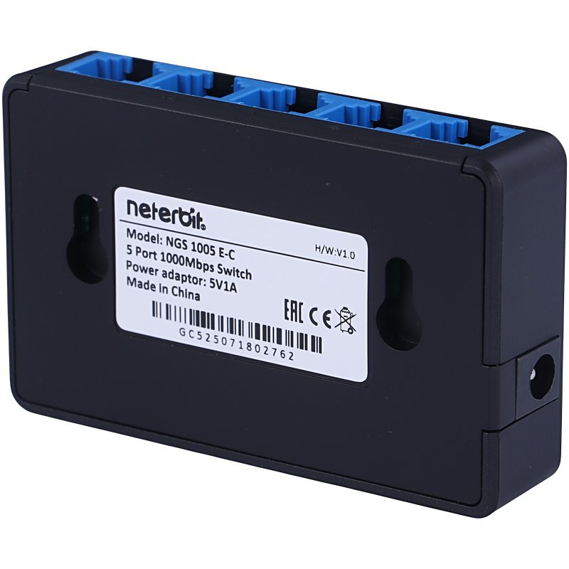 سوییچ 5 پورت نتربیت NGS-1005E-C - 4
