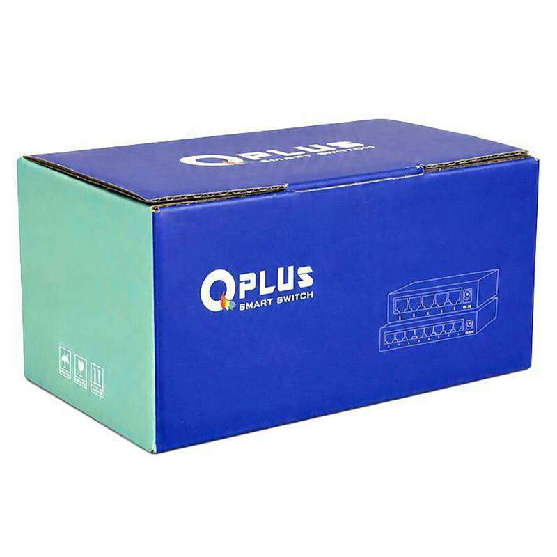 سوییچ 8 پورت کیو پلاس PL-AS8000 - 2
