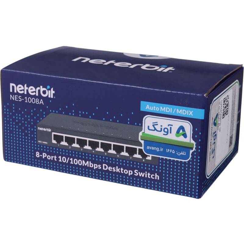 سوییچ 8 پورت نتربیت NES-1008A - 2