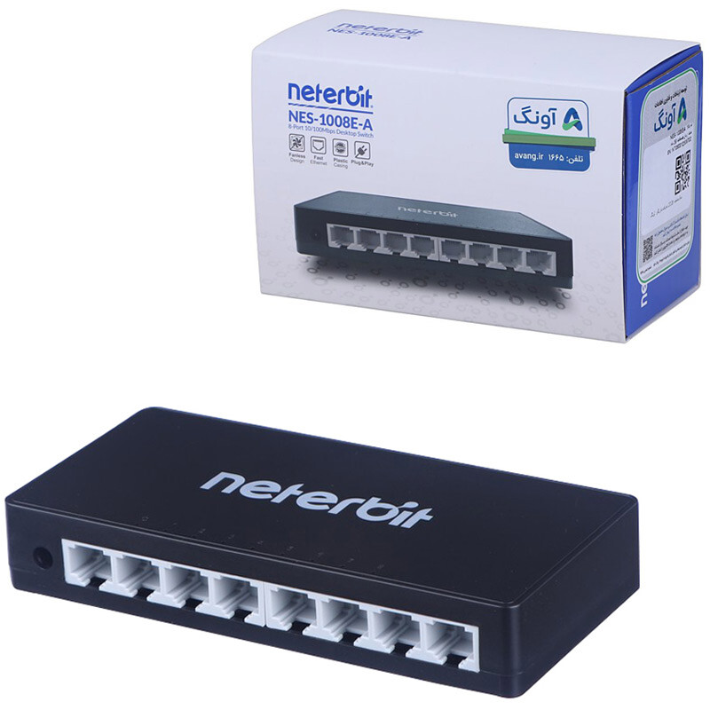 سوییچ 8 پورت نتربیت NES-1008E-A