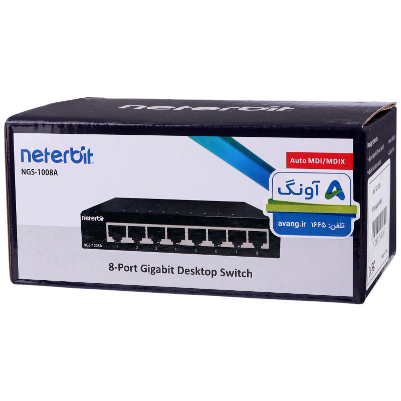 سوییچ 8 پورت نتربیت NGS-1008A - 7