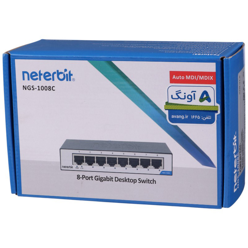 سوییچ 8 پورت نتربیت NGS-1008C - 8