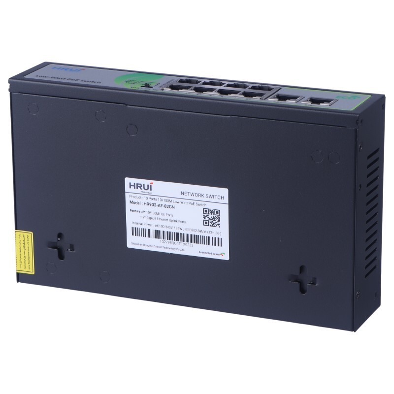 سوییچ 8 پورت POE اچ آر یو آی HR902-AF-82GN - 4