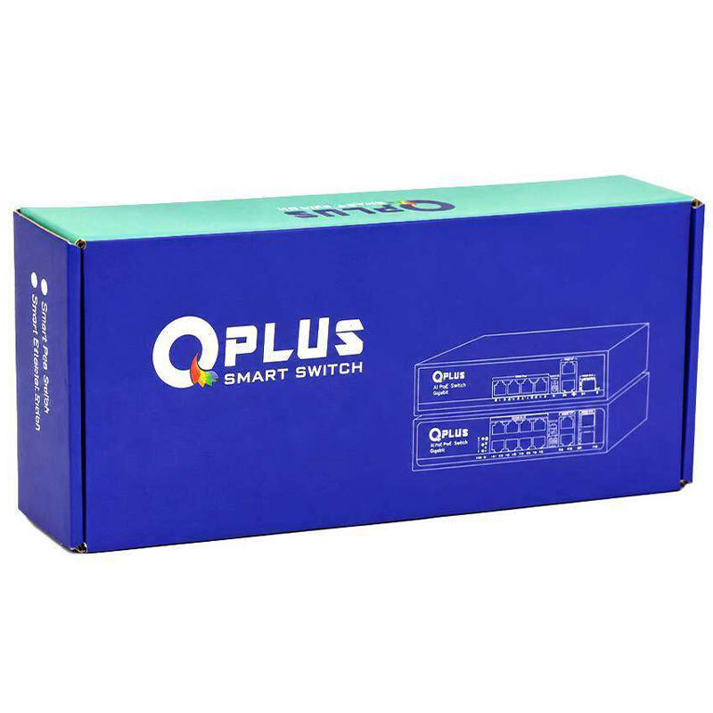 سوییچ 8 پورت POE کیو پلاس PL-PG8002-S2 - 2