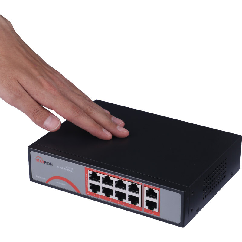 سوییچ 8 پورت POE مکسرون MSW-3008GP-2GL-120I - 5