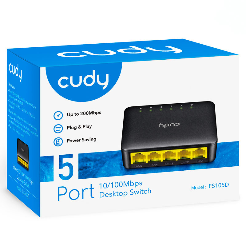 سوییچ Cudy FS105D 5Port - 2