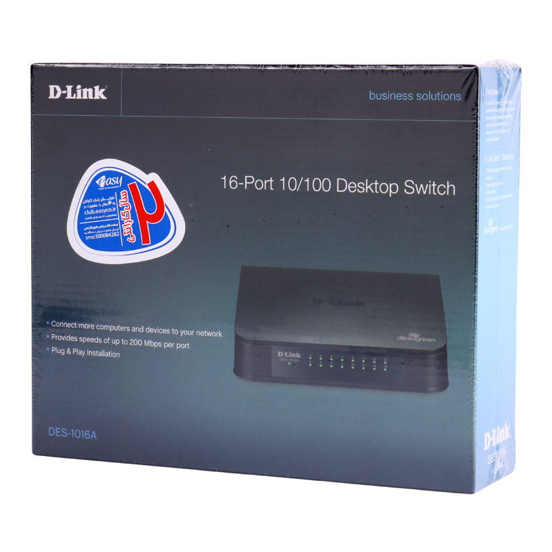 سوییچ D-Link DES-1016A 16Port - 2