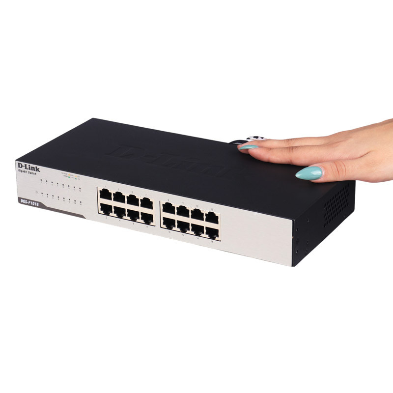 سوییچ D-Link DGS-F1016 16Port - 6