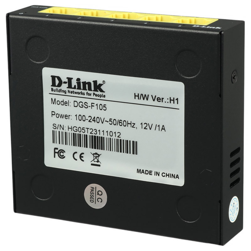 سوییچ D-Link DGS-F105 5Port - 3