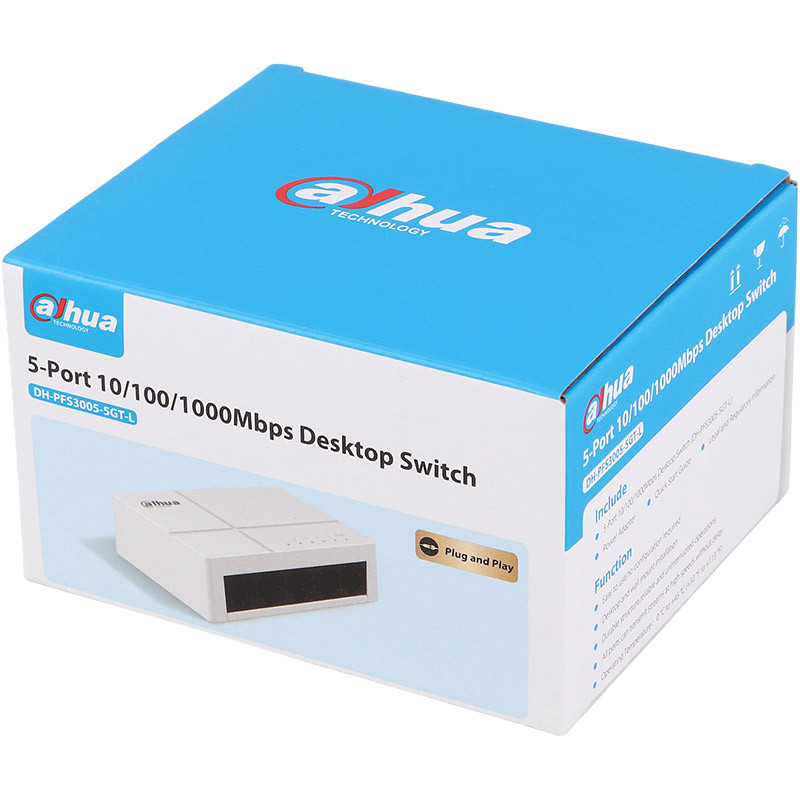 سوییچ Dahua DH-PFS3005-5GT-L 5Port - 2