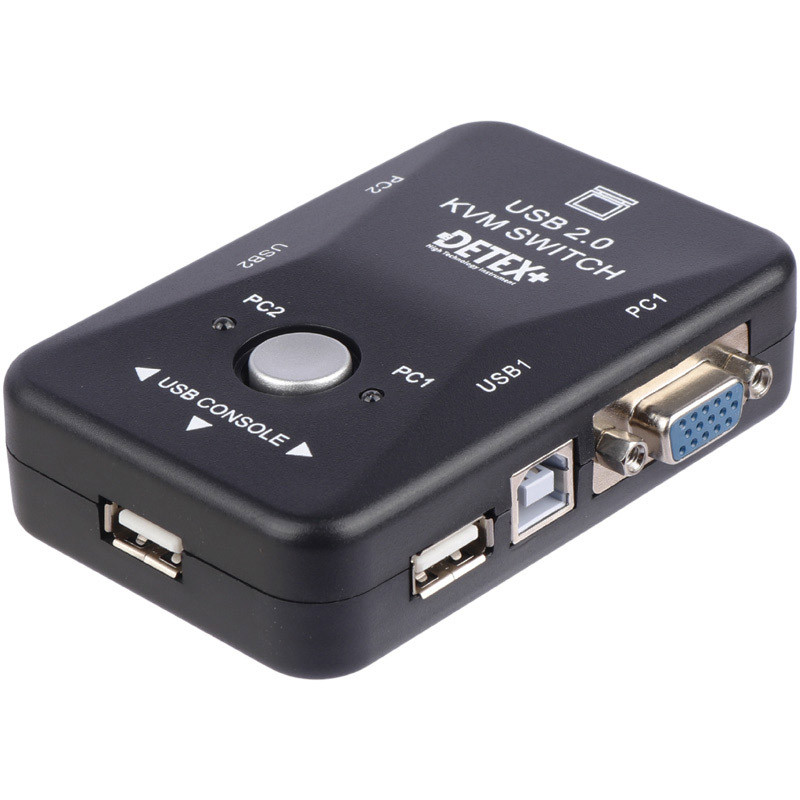 سوییچ Detex+ KVM21UA 2Port KVM - 3