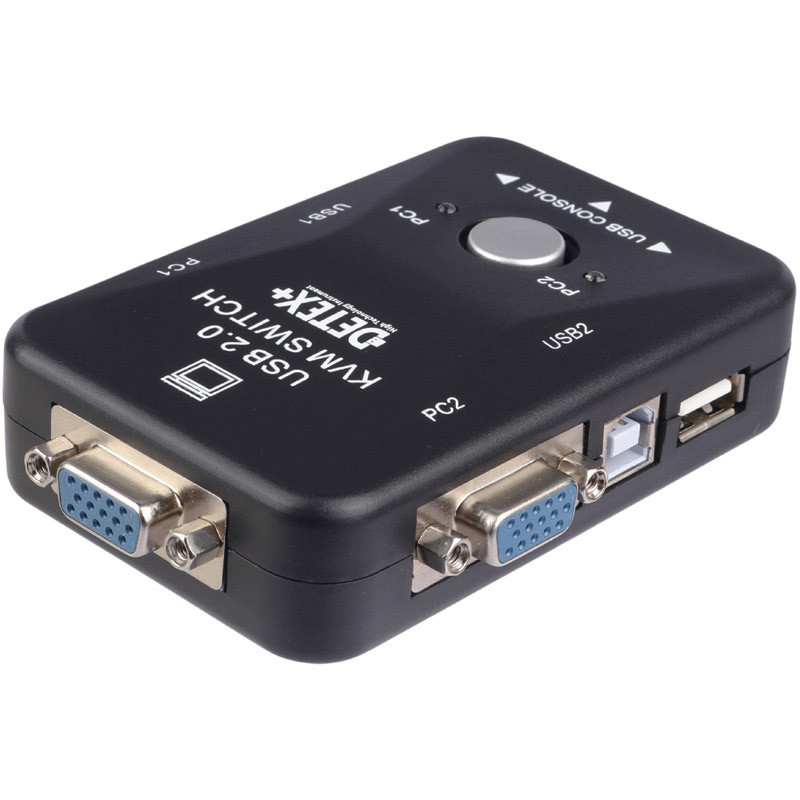 سوییچ Detex+ KVM21UA 2Port KVM - 4