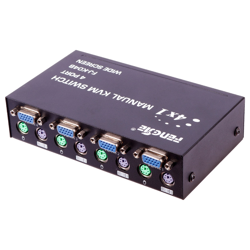 سوییچ FENGJIE FJ-K04B 4Port KVM