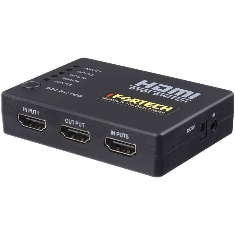 سوییچ Ifortech 1408AT 5Port HDMI - 3