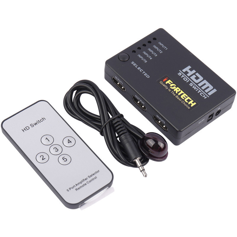 سوییچ Ifortech 1408AT 5Port HDMI - 8