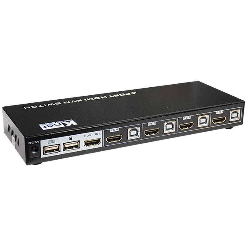 سوییچ KVM اتوماتیک چهار پورت کی نت K-H624 - 2