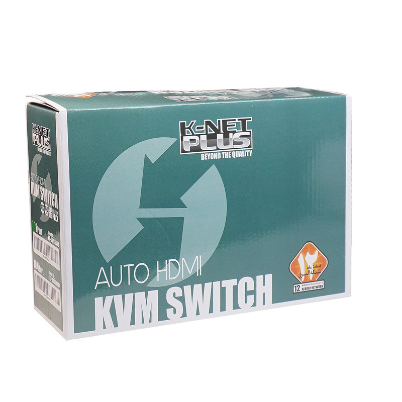 سوییچ KVM اتوماتیک چهار پورت کی نت پلاس KP-H624 - 2