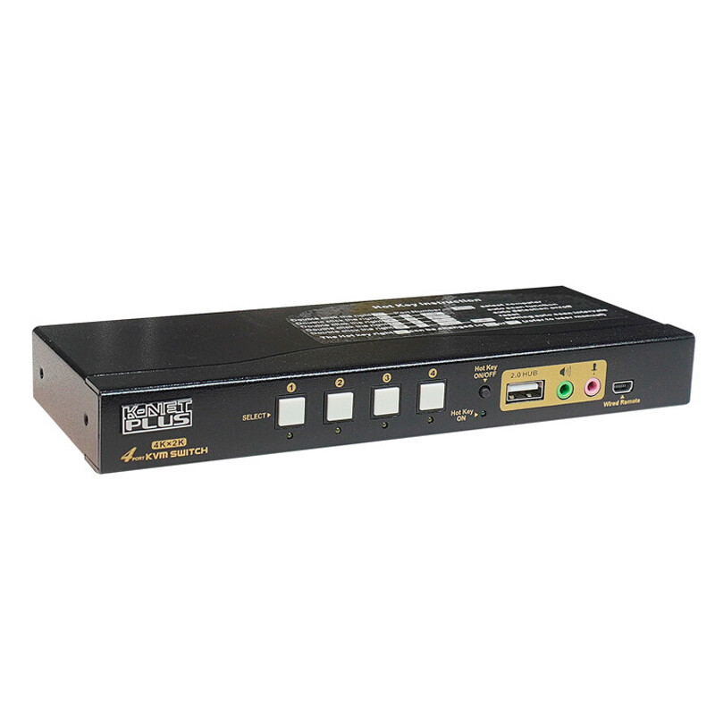 سوییچ KVM اتوماتیک چهار پورت کی نت پلاس KP-H624 - 3