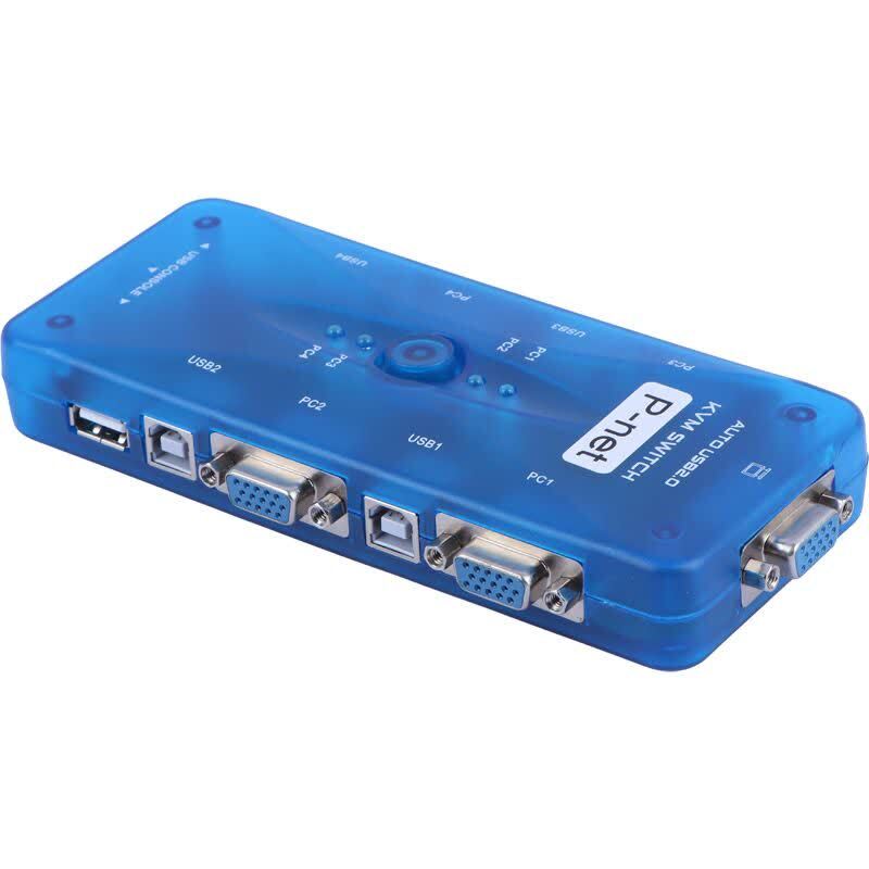 سوییچ KVM اتوماتیک چهار پورت پی نت 104UK - 3