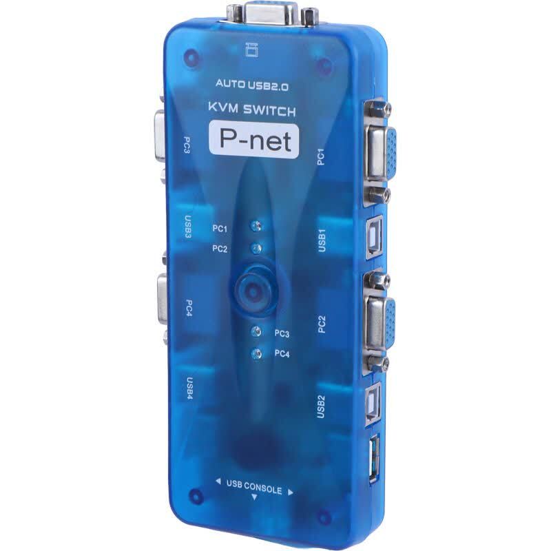 سوییچ KVM اتوماتیک چهار پورت پی نت 104UK - 5