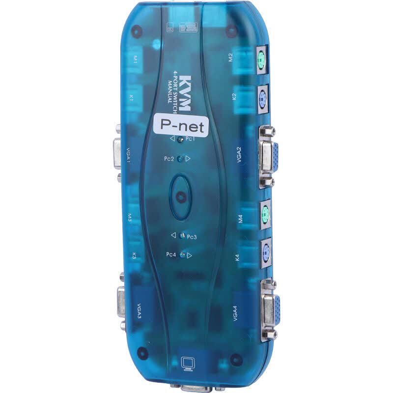 سوییچ KVM اتوماتیک چهار پورت پی نت FJ-K104 - 4