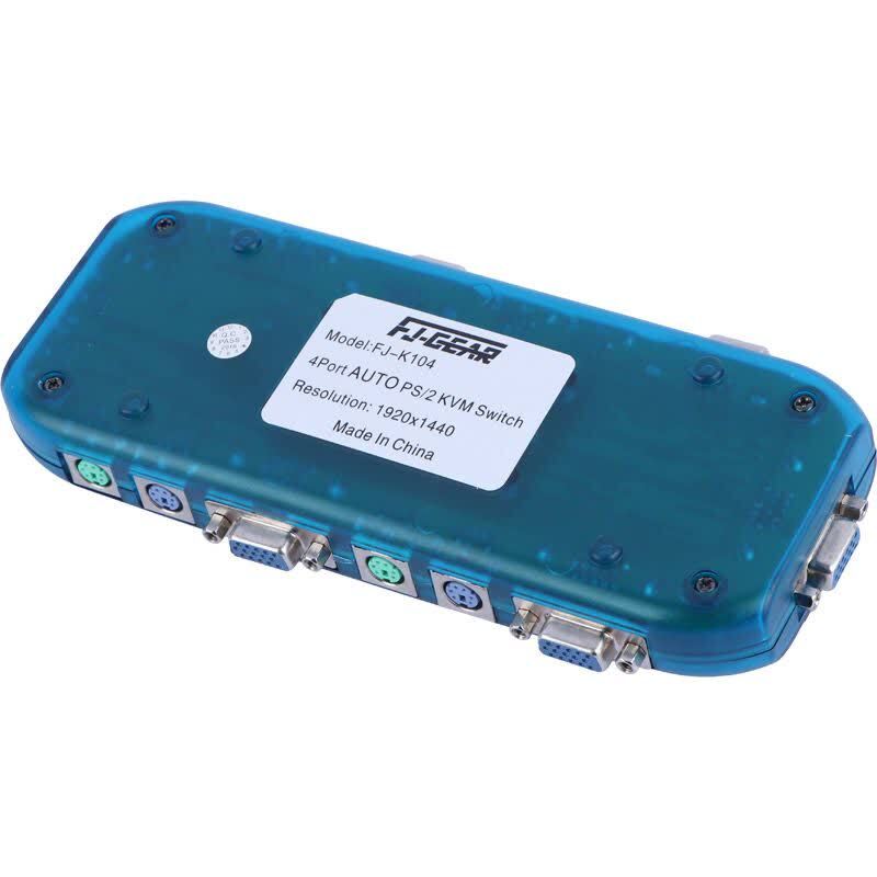 سوییچ KVM اتوماتیک چهار پورت پی نت FJ-K104 - 5