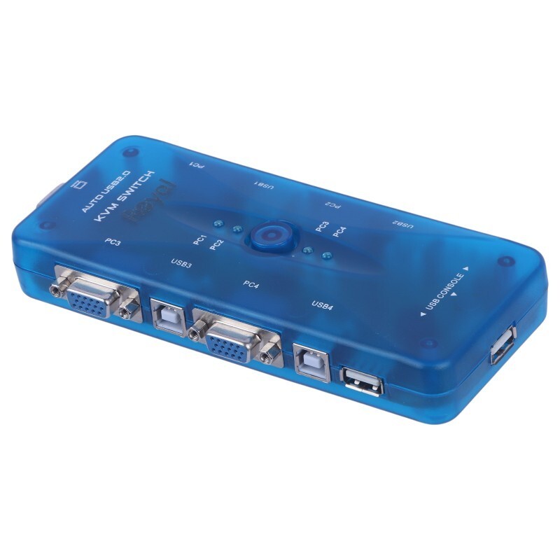 سوییچ KVM اتوماتیک چهار پورت رویال 104UK - 3
