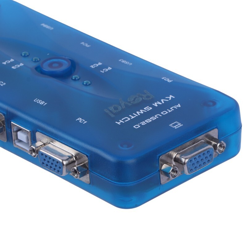 سوییچ KVM اتوماتیک چهار پورت رویال 104UK - 4