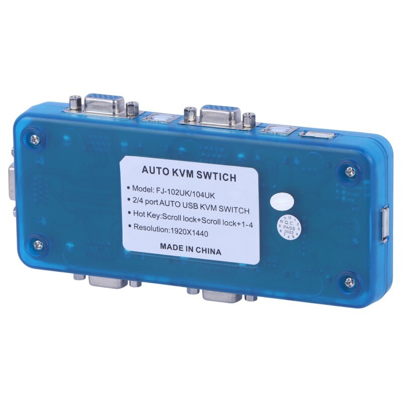 سوییچ KVM اتوماتیک چهار پورت رویال 104UK - 7