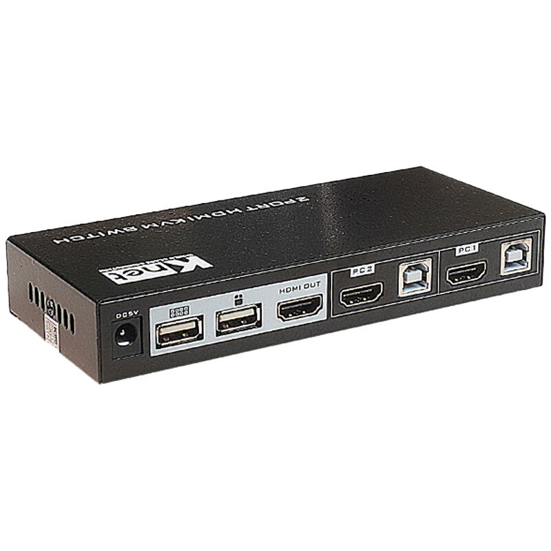سوییچ KVM اتوماتیک دو پورت کی نت K-H622 - 3