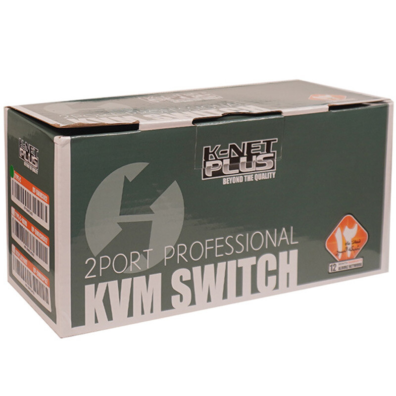 سوییچ KVM اتوماتیک دو پورت کی نت پلاس KP-C622 - 2