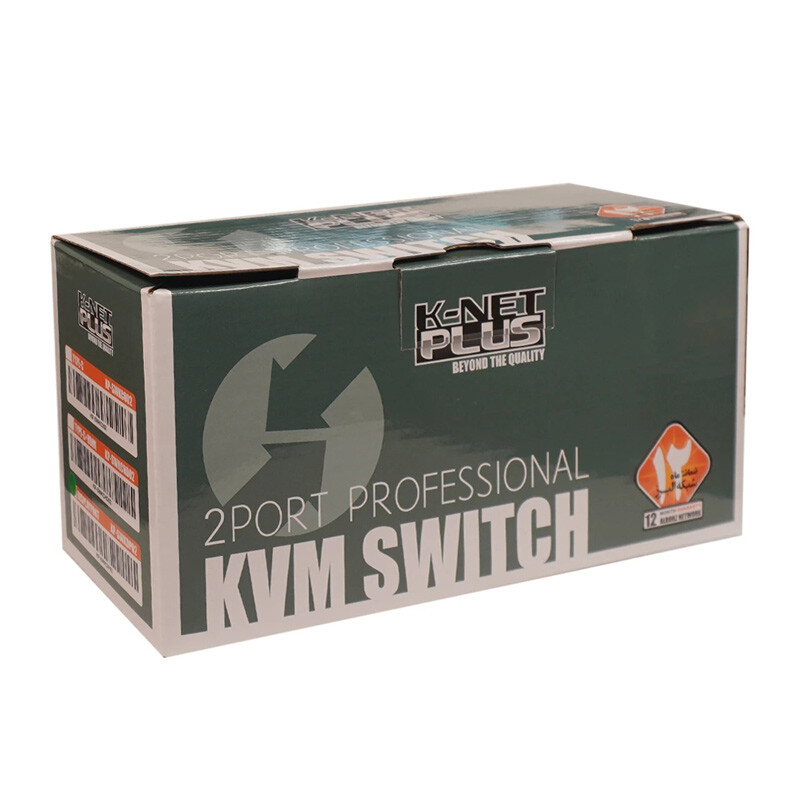 سوییچ KVM اتوماتیک دو پورت کی نت پلاس KP-D622 - 2