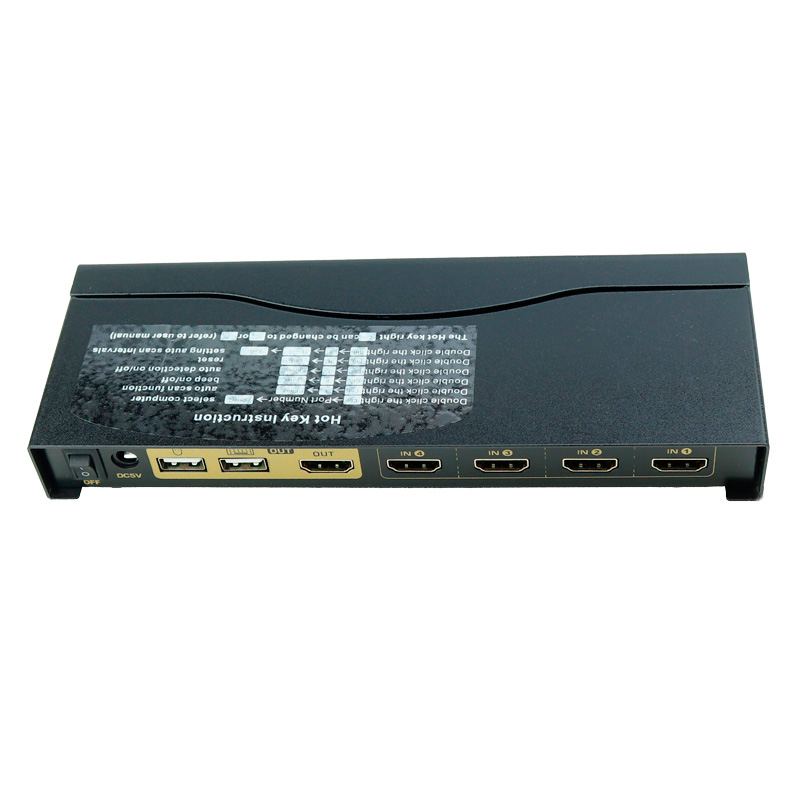 سوییچ KVM اتوماتیک دو پورت کی نت پلاس KP-U624 - 3