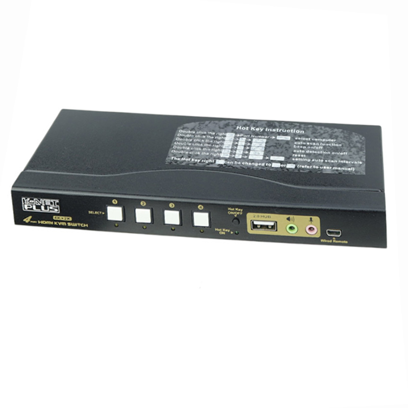 سوییچ KVM اتوماتیک دو پورت کی نت پلاس KP-U624 - 4