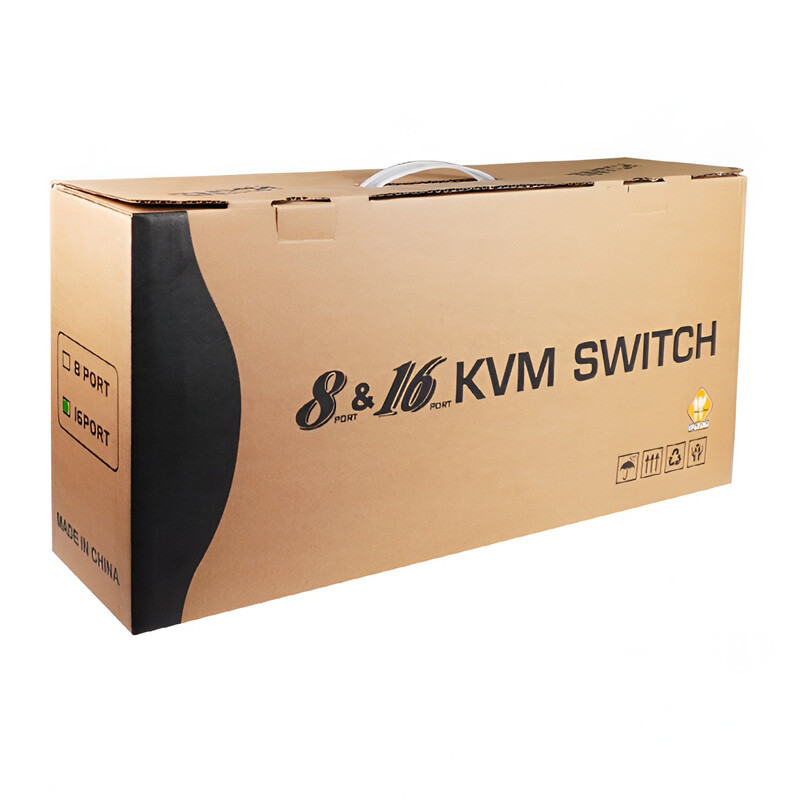 سوییچ KVM اتوماتیک شانزده پورت کی نت پلاس KP-H6216 - 2