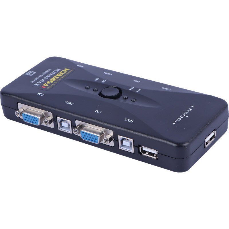 سوییچ KVM چهار پورت آیفورتک 4UK - 4
